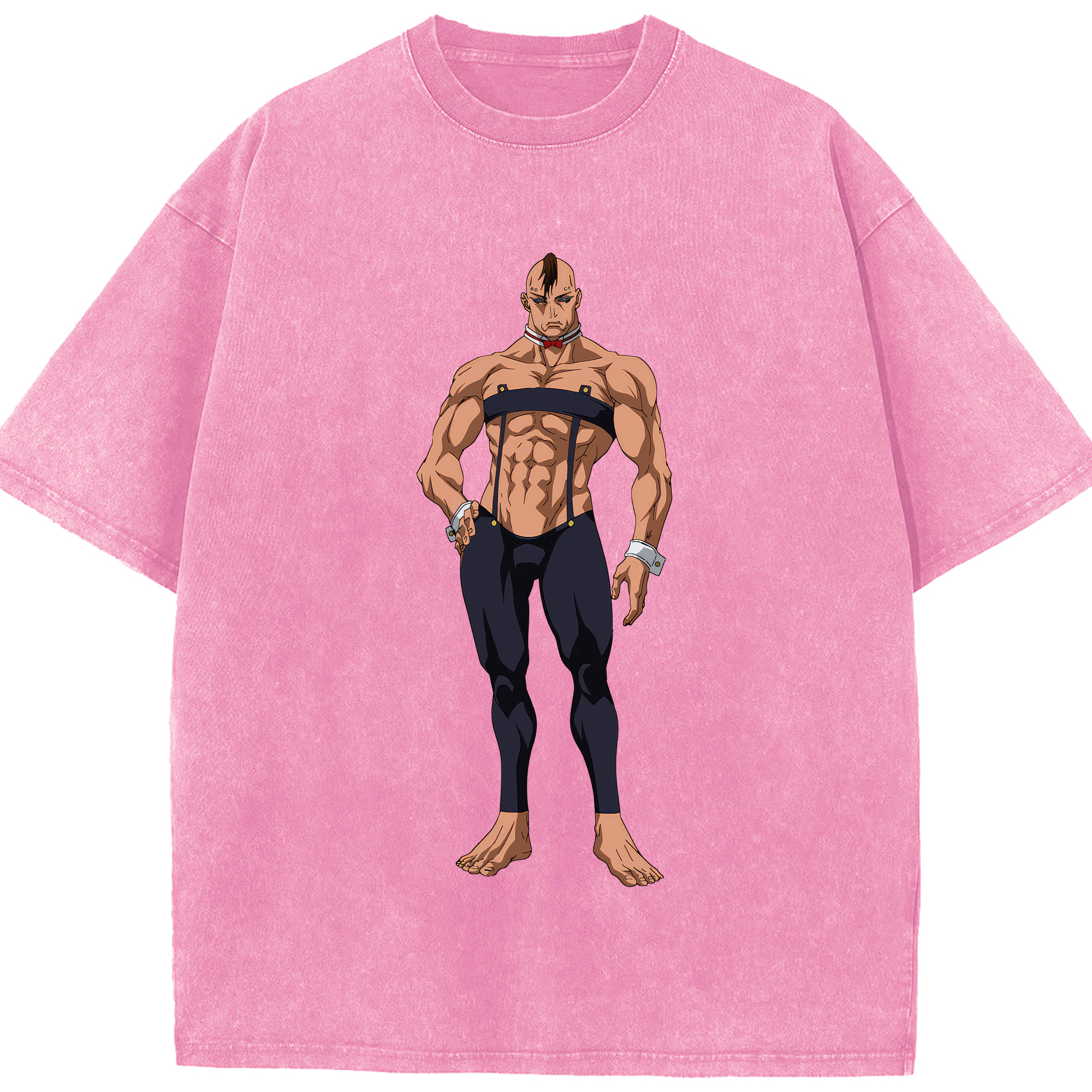 （画像用） 呪術廻戦 Jujutsu Kaisen 綿100% ヴィンテージ風 半袖Tシャツ（フロントプリント）